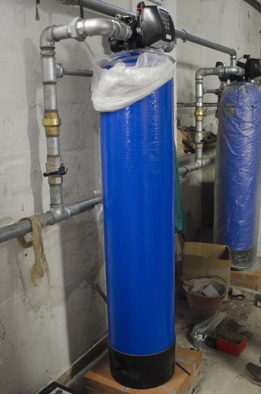 Installing Water Softener Equipment
